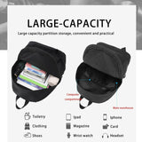 HEAD Waterproof Classic Backpack for Women & Men, 15.6" Laptop Casual Daypack, Small Basic Backpacks for College/Gym/Fitness/Travel/Daily