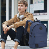 HEAD Waterproof Classic Backpack for Women & Men, 15.6" Laptop Casual Daypack, Small Basic Backpacks for College/Gym/Fitness/Travel/Daily