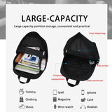 HEAD Waterproof Travel Backpack for Women & Men, Lightweight Laptop Backpack Computer Bags Fits 15.6 inch Notebook, Casual Daypack College Backpacks for Weekender Overnight/Sports Gym/Work/Fitness