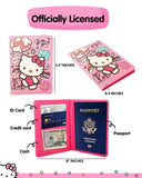 Hello Kitty Passport Holder - Sanrio Passport Holder for Women - Officially Licensed Passport Case (VG701236L.NJ)