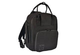 Herb Guard Black Mini Locking Backpack - With Built in Tray, YKK Zippers and More - Doubles as a Shoulder Sling Bag