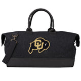 Heritage Gear - Travel Duffel Bags - Overnight Carry On Travel Bags - Weekender Personal Item Travel Bag, Hospital Bag for Women Labor Delivery - University of Colorado Boulder Buffaloes Design