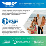 Hero Luggage Straps for Suitcases and Carry - On (2 - Pack) Heavy - Duty Secure Belts with 700+ lbs. Max Force Tension (Tropical Jungle)