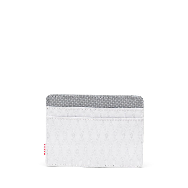 Herschel Supply Co. Charlie Cardholder, Vapor Diamond/Charcoal Gray