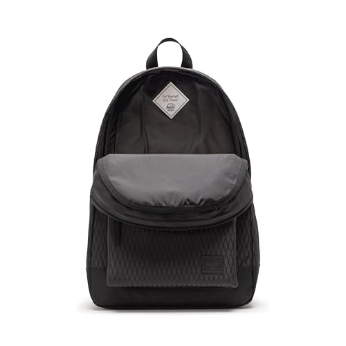 Herschel Supply Co. Herschel Heritage Backpack, Black Diamond/Black, One Size