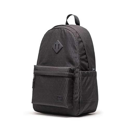 Herschel Supply Co. Herschel Heritage Backpack, Black Diamond/Black, One Size