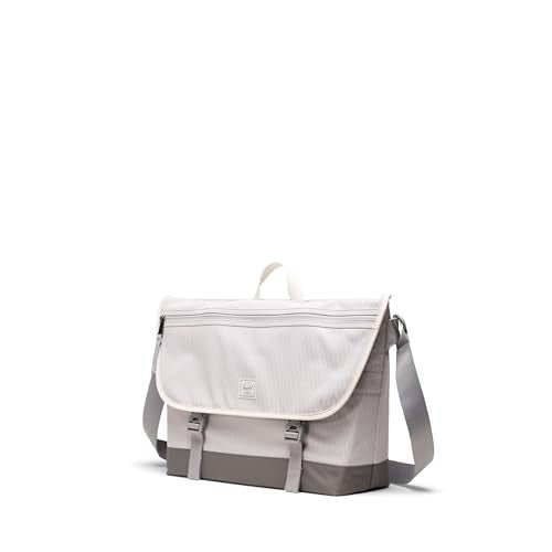 Herschel Supply Co. Unisex Cove Messenger Vapor Diamond/Charcoal Gray, Standard - 22.5L