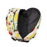 hezely Colorful Jeeps School Backpack Bookbags, Athletic Student Laptop Book Bag,Backpack with Side Pockets for Travel, Hiking, Camping