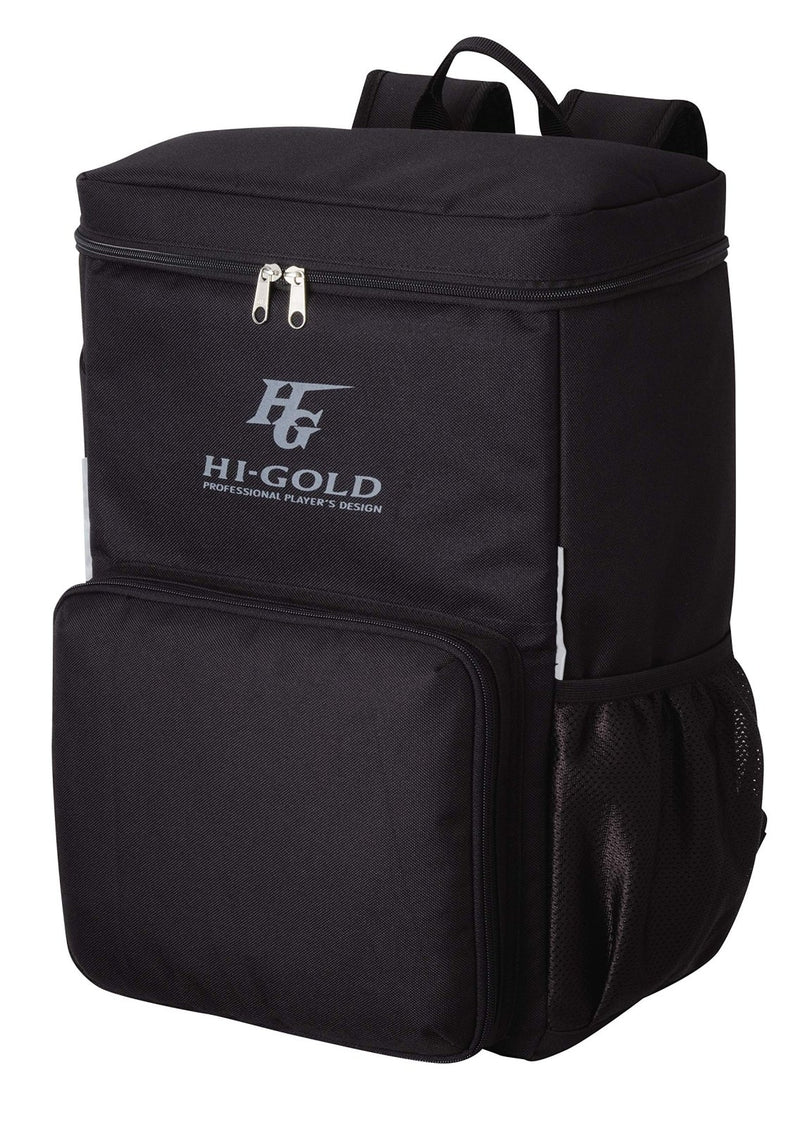ハイゴールド(Hi - GOLD) General Use Box Type Backpack, Black (Black 19 - 3911tcx), 幅30㎝ 高さ46㎝ 奥行18㎝