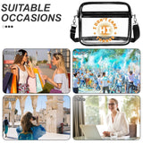 Hi I Don't Care Thanks Funny Crossbody Bags Casual Sling Backpack with Adjustable Strap for Women Men