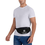 Hi I Don't Care Thanks Lumbar Pack Adjustable Travel Hiking Lumbar Pack, For Outdoor Sports Travel