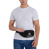 Hi I Don't Care Thanks Lumbar Pack Adjustable Travel Hiking Lumbar Pack, For Outdoor Sports Travel