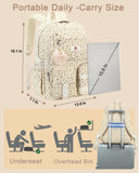Hidds School Backpack for Teens Girls Women 15.6 Inch Laptop College Backpacks Corduroy Work Bag Kids Elementary Middle High Campus Bookbag Students Anti Theft Travel Daypack Womens - Beige Floral
