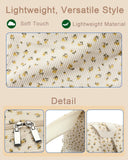 Hidds School Backpack for Teens Girls Women 15.6 Inch Laptop College Backpacks Corduroy Work Bag Kids Elementary Middle High Campus Bookbag Students Anti Theft Travel Daypack Womens - Beige Floral