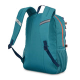 High Sierra Everclass Backpack - Travel or Work Laptop Bookbag with 360° Reflectivity, Dual Water Bottle Pockets & Fits Laptops Up To 15.6”, One Size, Dusk Purple/True Navy/Sea