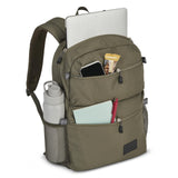 High Sierra Everclass Backpack - Travel or Work Laptop Bookbag with 360° Reflectivity, Dual Water Bottle Pockets & Fits Laptops Up To 15.6”, One Size, Olive