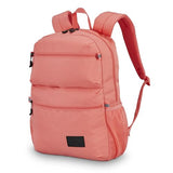 High Sierra Everclass Backpack - Travel or Work Laptop Bookbag with 360° Reflectivity, Dual Water Bottle Pockets & Fits Laptops Up To 15.6”, One Size, Sunset Coral