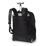 High Sierra Freewheel Pro Wheeled Backpack, Rolling Laptop Bag for Travel, Fits most 15” Laptops, 40L, Black