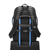 High Sierra Hi - Life 3 - in - 1 Convertible Backpack - Features Removable Daypack, Stack - It Strap, Adjustable Sternum Strap, Fleeced Pocket For Scratch Protection, Dual Water Bottle Pockets - Black/Blue