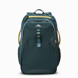 High Sierra Hi - Life 3 - in - 1 Convertible Backpack - Features Removable Daypack, Stack - It Strap, Adjustable Sternum Strap, Fleeced Pocket For Scratch Protection, Dual Water Bottle Pockets - Green/Yellow