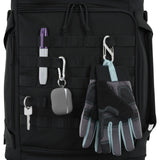 High Sierra Pathsetter Large Wheeled Rolling Duffle - Black