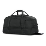 High Sierra Pathsetter Large Wheeled Rolling Duffle - Black