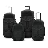 High Sierra Pathsetter Large Wheeled Rolling Duffle - Black