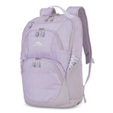 High Sierra Swoop Backpack, Lightweight Bookbag, Large Main Compartment + External Accessory Pockets, Separate Laptop Pocket, Dual Water Bottle Pockets, Fits most 17” Laptops, 30L Capacity, Orchid