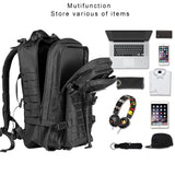 Himal Military Tactical Backpack - Large Army 3 Day Assault Pack Molle Bag Rucksack,40L