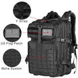 Himal Military Tactical Backpack - Large Army 3 Day Assault Pack Molle Bag Rucksack,40L