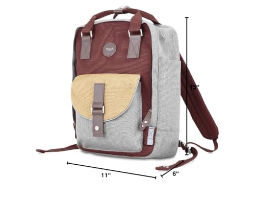 Himawari Backpack/Travel Backpack for Women 14.9" College Vintage Waterproof Bag ， Work Backpack for 14inch Laptop(201 - 05, Regular)