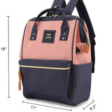 Himawari Laptop Backpack for Women&Men,Wide Open Large USB Charging Port 15.6 Inch Laptop Doctor College Work Bag (XK - 05 - USB L）