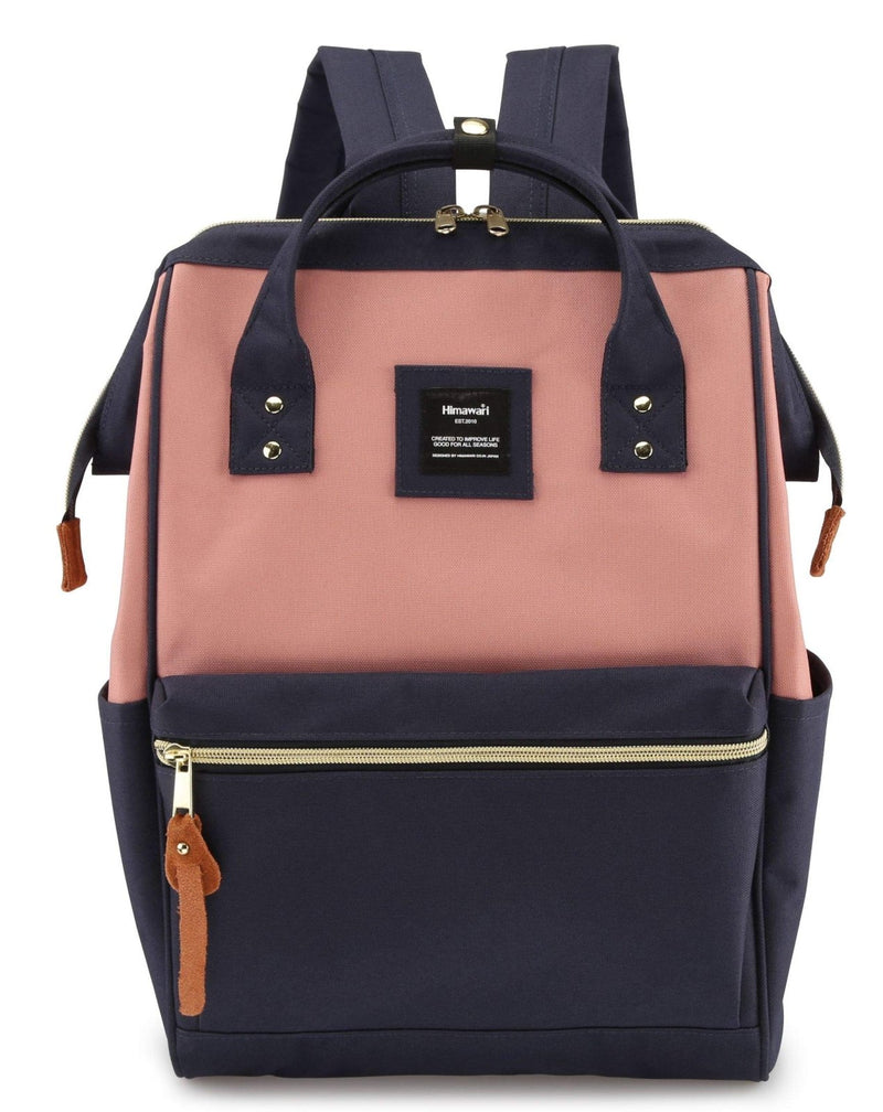 Himawari Laptop Backpack for Women&Men,Wide Open Large USB Charging Port 15.6 Inch Laptop Doctor College Work Bag (XK - 05 - USB L）