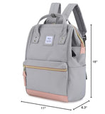 Himawari Travel School Backpack with USB Charging Port 15.6 Inch Doctor Work Bag for Women&Men College Students(XK - 04 - USB L)