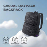 HIMZ WARRIOR Lightweight Laptop Backpack, 17 Inch Water Resistant Travel Backpack for College, Commuter & Business, Anti - Theft Hidden Pocket, Luggage Sleeve, Multiple Compartments for Men & Women