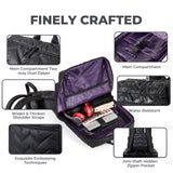 HIMZ WARRIOR Lightweight Laptop Backpack, 17 Inch Water Resistant Travel Backpack for College, Commuter & Business, Anti - Theft Hidden Pocket, Luggage Sleeve, Multiple Compartments for Men & Women