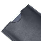 HISCOW Minimalist Passport Sleeve - Italian Calfskin (Black)