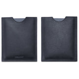 HISCOW Minimalist Passport Sleeve - Italian Calfskin (Black)