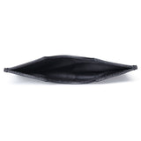 HISCOW Minimalist Passport Sleeve - Italian Calfskin (Black)