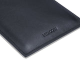 HISCOW Minimalist Passport Sleeve - Italian Calfskin (Black)