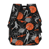 HKHEHOP Cool Ball Basketball Backpack For School Laptop Bags Bookbag Big Casual Daypack For Student Girls Boys Kids Teens Travel Sports Work