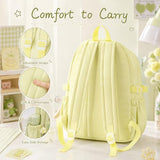 HOKMAH Cute Itabag Backpack Purse Bag - Kawaii Coquette Bookbag Ita Shoulder Bag Y2k Harajuku Backpack Cutecore Daypack (Green)