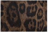 HOKMAH Fashion Cheetah Backpack Shoulder Bag, Trendy y2k Design Daypack Bookbag Leopard Print Coquette Purse Women Men Daily (Brown)