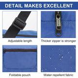 HOLYLUCK Foldable Travel Duffel Bag For Women & Men Luggage Great for Gym (Blue)