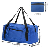 HOLYLUCK Foldable Travel Duffel Bag For Women & Men Luggage Great for Gym (Blue)