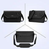 HOMIEE Messenger Bag for Men, Waterproof Shoulder Bag Lightweight Crossbody Bag Sling Satchel Bags with Laptop Compartment for Travel Work Daily