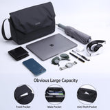 HOMIEE Messenger Bag for Men, Waterproof Shoulder Bag Lightweight Crossbody Bag Sling Satchel Bags with Laptop Compartment for Travel Work Daily