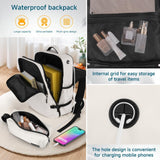 Hoteel Luggage Sets 5 Piece, 4 - Year Warranty, Carry - On Luggage with Dual - Spinner Wheels, PC+ABS Hardside Suitcase Set with TSA Lock, Durable Large Suitcase, Beige(20/24/28/DB/TB)