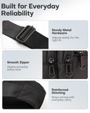 HOTOR Sling Bag - Crossbody Bag & Shoulder Bag for Women & Men with Adjustable Strap, for Travel and Camping Essentials - Black 6.7" x 3.2" x 11.4"