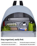 HotStyle SIMPLAY+ Classic Mini Backpack Small Travel Bag, Plain, Light Grey